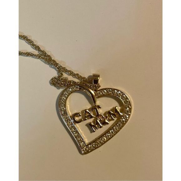 CAT MOM GOLD NECKLACE - Picture 6 of 6
